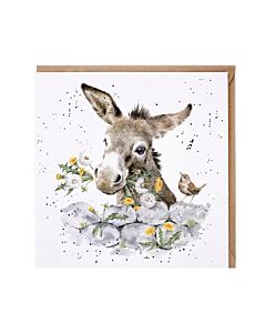 Wrendale Designs 'Fine and Dandy' Donkey Card